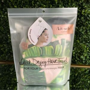Kitsch Quick Drying Hair Towel | NEW | Hair Wrap Towel Microfiber Hair Towel